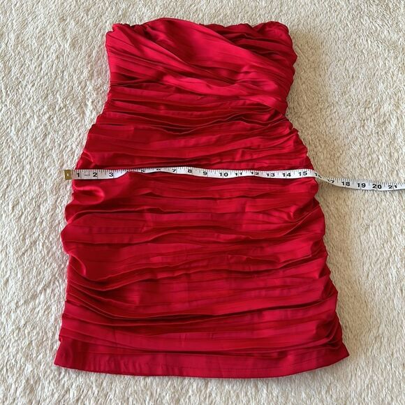 Express cocktail dress red size 0 - Picture 12 of 16